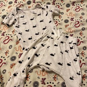 Kate quinn pointelle swans set